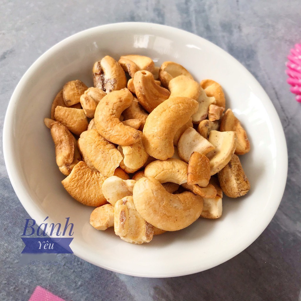 Hạt điều vỡ rang muối làm bánh CHIA-100g - PL122