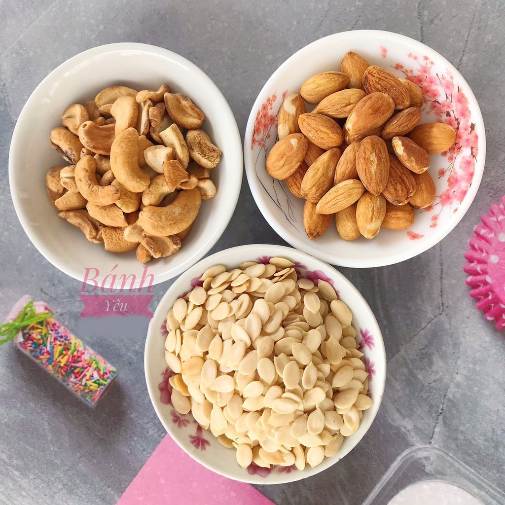 Hạt điều vỡ rang muối làm bánh CHIA-100g - PL122