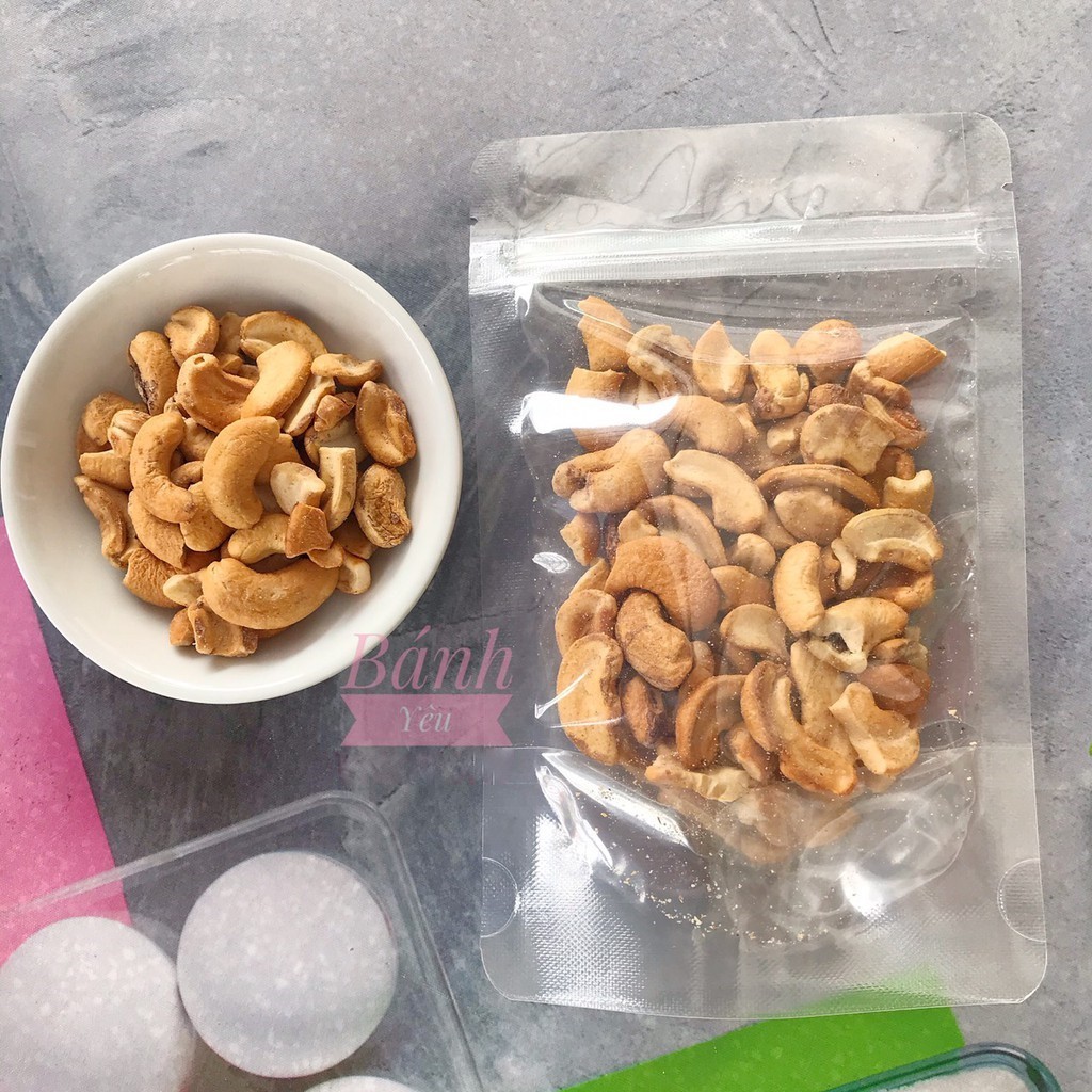 Hạt điều vỡ rang muối làm bánh CHIA-100g - PL122
