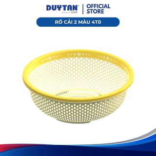Rổ Cải 2 Màu 4T0 DUY TÂN nhựa PP, rổ rửa rau, đựng hoa quả