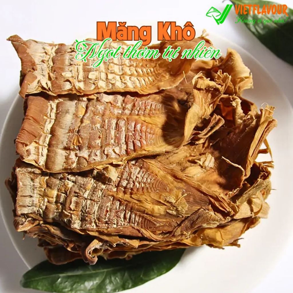 Măng rừng khô đặc sản Tuyên Quang - Ngọt thơm tự nhiên 📦 Hút chân không | Nông sản Người Hai Quê
