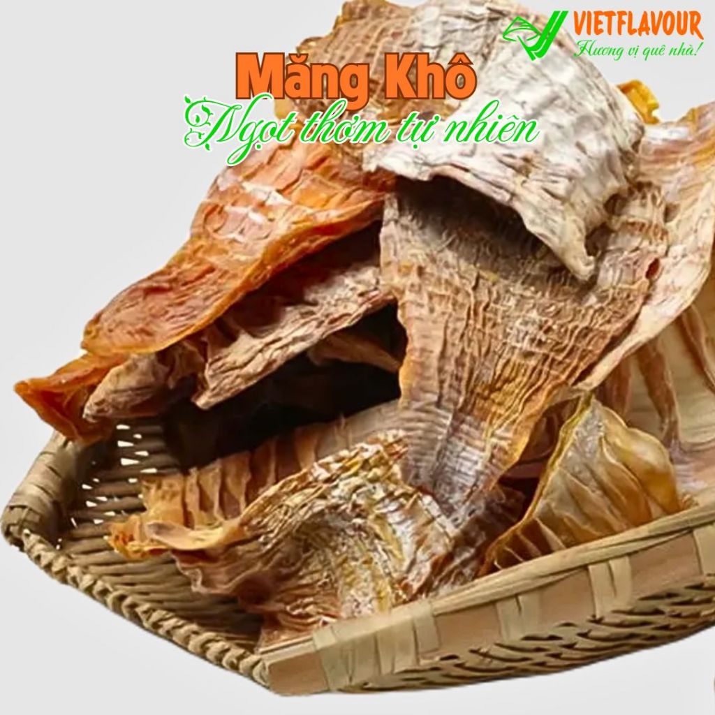 Măng rừng khô đặc sản Tuyên Quang - Ngọt thơm tự nhiên 📦 Hút chân không | Nông sản Người Hai Quê