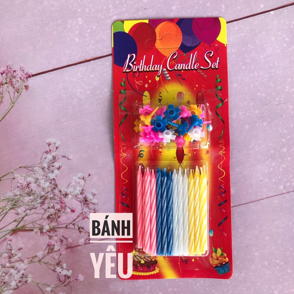 Nến cắm bánh sinh nhật - (BGTC)