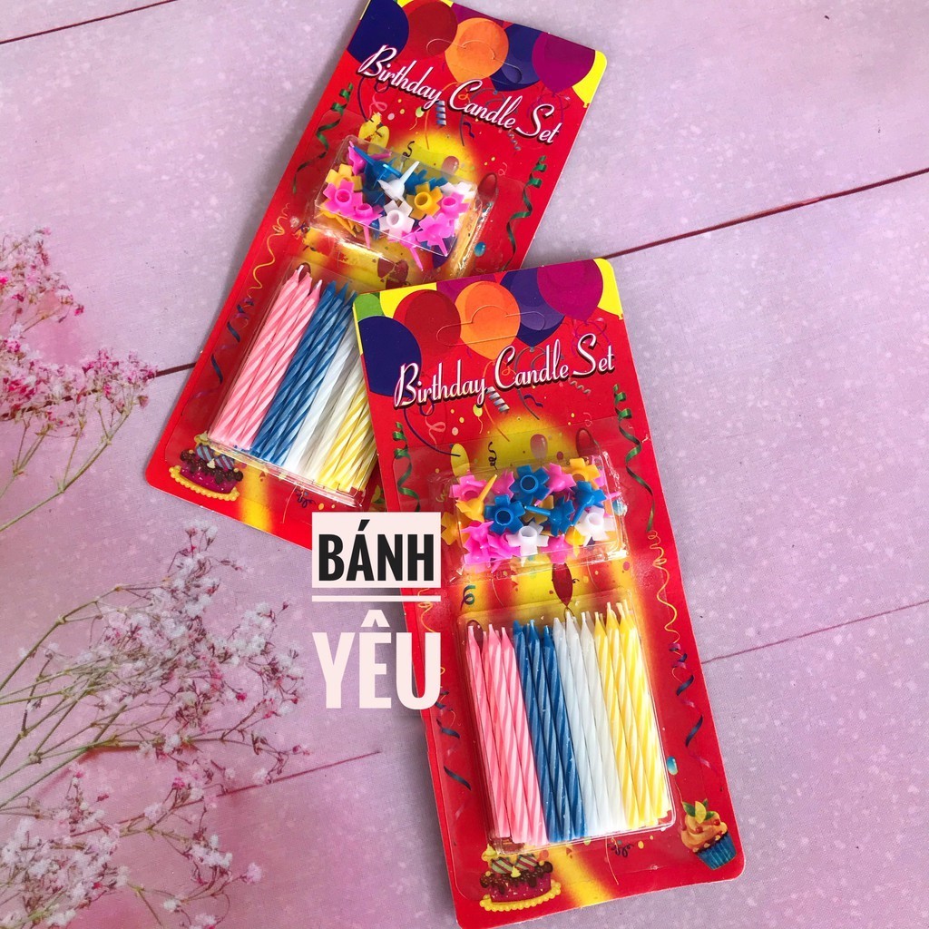 Nến cắm bánh sinh nhật - (BGTC)