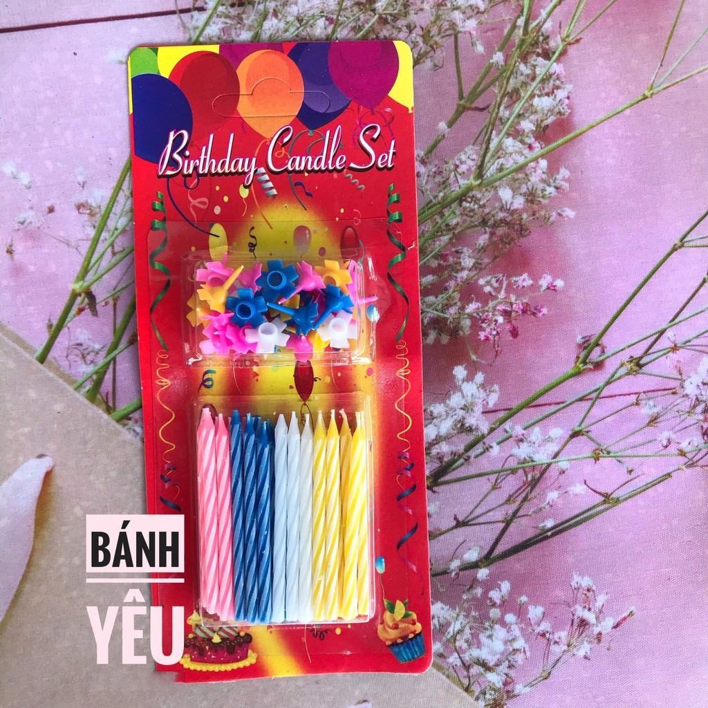 Nến cắm bánh sinh nhật - (BGTC)