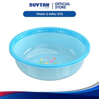 Thau 2 Màu 2T5 DUY TÂN nhựa PP, chậu rửa đa năng, tiện lợi