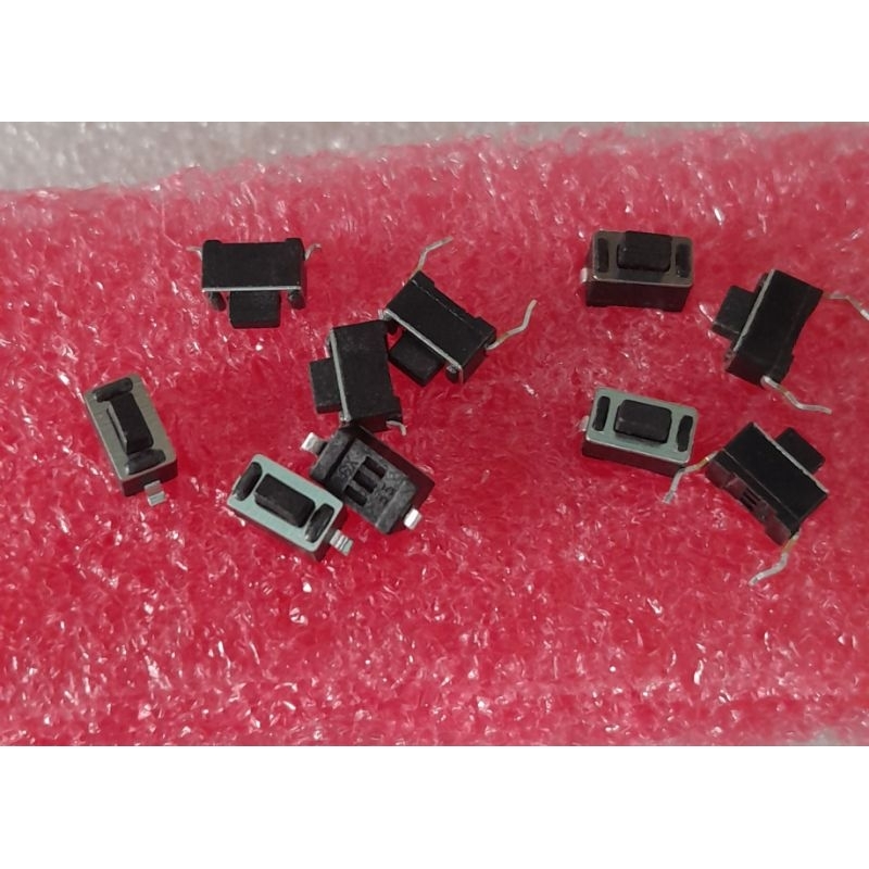 Nút nhấn reset đen 3x6x5 2 chân cắm, dán (5 con) | Shopee Việt Nam