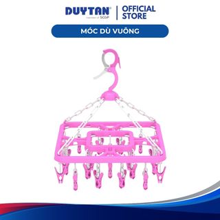 Móc dù vuông DUY TÂN nhựa PP, móc kẹp quần áo, tiện lợi