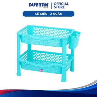 Kệ Kiểu 2 Ngăn DUY TÂN nhựa PP, kệ úp chén bát, đựng đồ đa năng