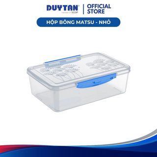 Hộp Bông Matsu Nhỏ DUY TÂN nhựa PP nguyên sinh,cao cấp, đựng thực phẩm
