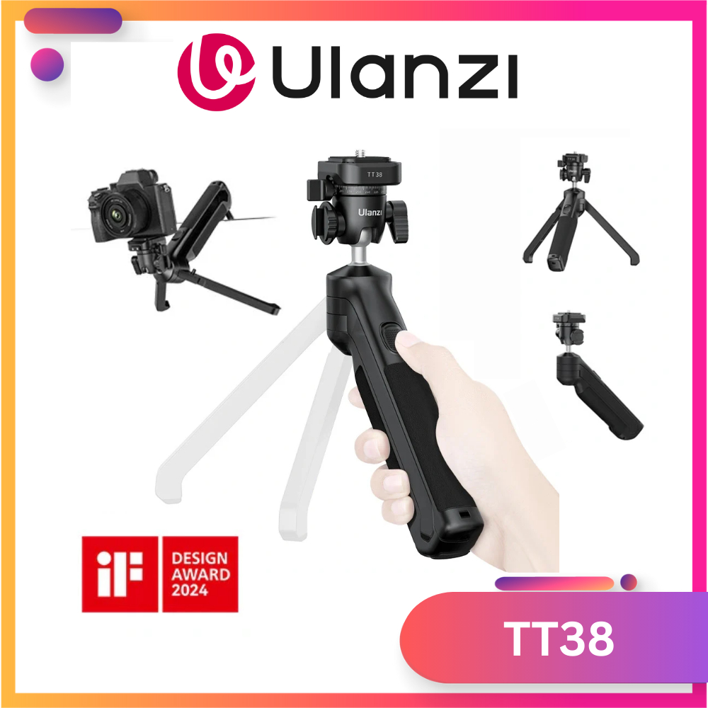 Mini Trépied ULANZI TT38 Vlog - Charge 3kg, Système Rapide UKa F38 Pour Sony Nikon Fujifilm