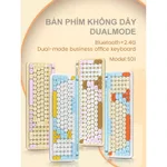 Newmen S01 - Bàn phím máy tính không dây Dual mode Newmen S01 kết nối bluetooth & 2.4gh- Hàng chính hãng, bảo hành 24 — ảnh 2