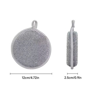 Miếng Bọt Biển Cọ Rửa Xoong Nồi Chống Xước Bề Mặt, Khăn Lưới Rửa Chén Dĩa Đa Nằng,  SET 3 MIẾNG CỌ RỬA XOONG