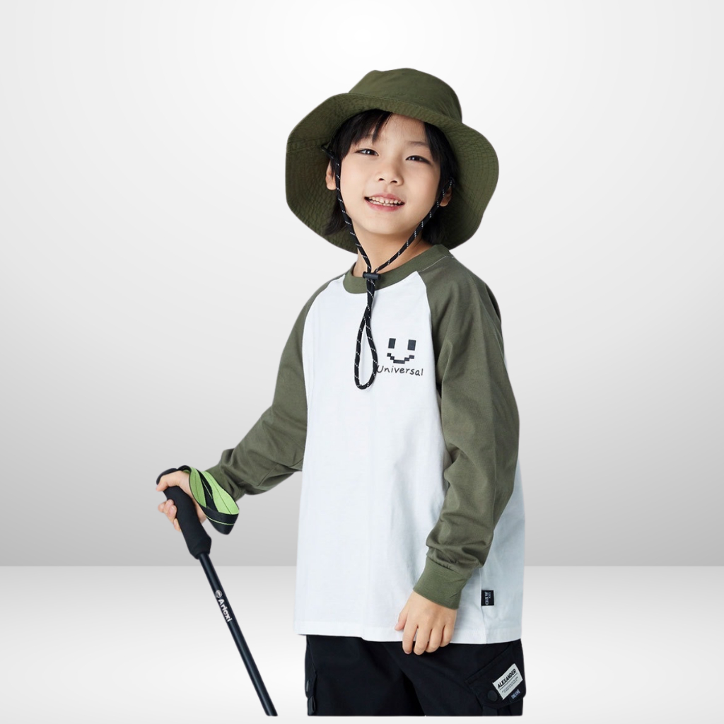 Áo Thun Dài Tay Xuân Thu Cho Bé Trai, Bé Gái In Hình Năng Động, Cổ Tròn B566 | JJ Kids Fashion