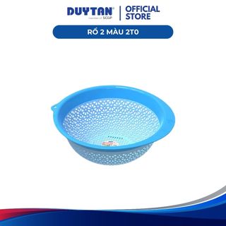 Rổ 2 Màu 2T0 DUY TÂN nhựa PP, rổ rửa rau, đựng hoa quả