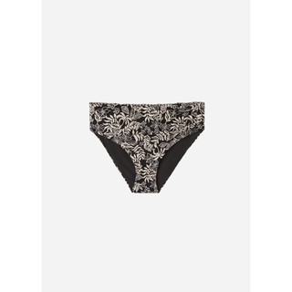 Quần bikini cạp cao, dây buộc dấu bụng kín đáo vải 2 lớp, co dãn 4 chiều hàng VNXK