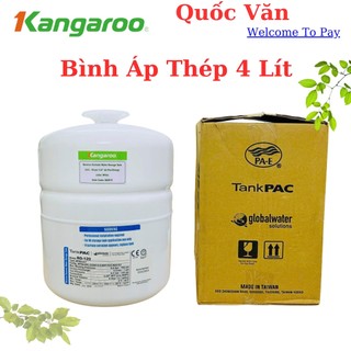 Bình Áp Thép 4 Lít Kangaroo ( Kèm Van Bình Áp ) - Chính Hãng 100%