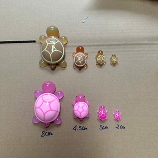 [CÓ SẴN - HỎA TỐC HCM] TÚI MÙ RÙA MINI 2CM NHIỀU MÀU DẠ QUANG PHÁT SÁNG QUÀ TẶNG TRANG TRÍ CHARM ĐẸP