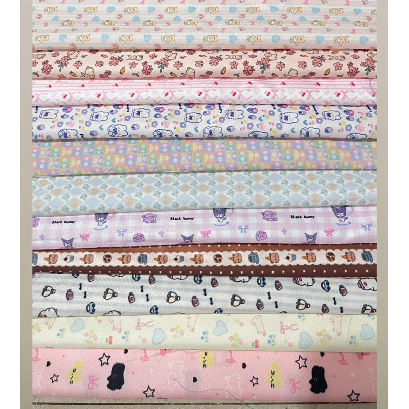 Vải Chi Tiết Nhỏ Dễ Thương Để May Đồ Búp Bê ,Ob11, BJD 30*50cm