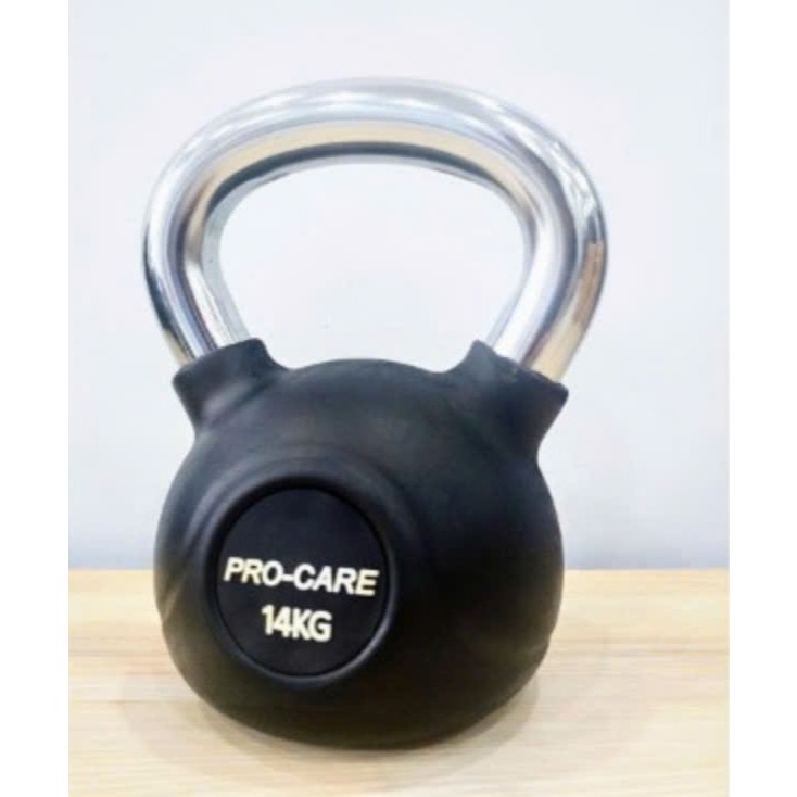 Tạ Bình Kettlebells Cao Su Lõi Sắt Pro-Care Đài Loan - Trọng Lượng Tạ từ 4KG đến 16KG (1 Cái)