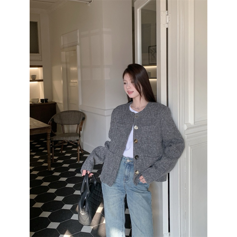 M.H STYLE ORDER (HÀNG SẴN)áo sweed kiểu dáng retro tối giản tinh tế