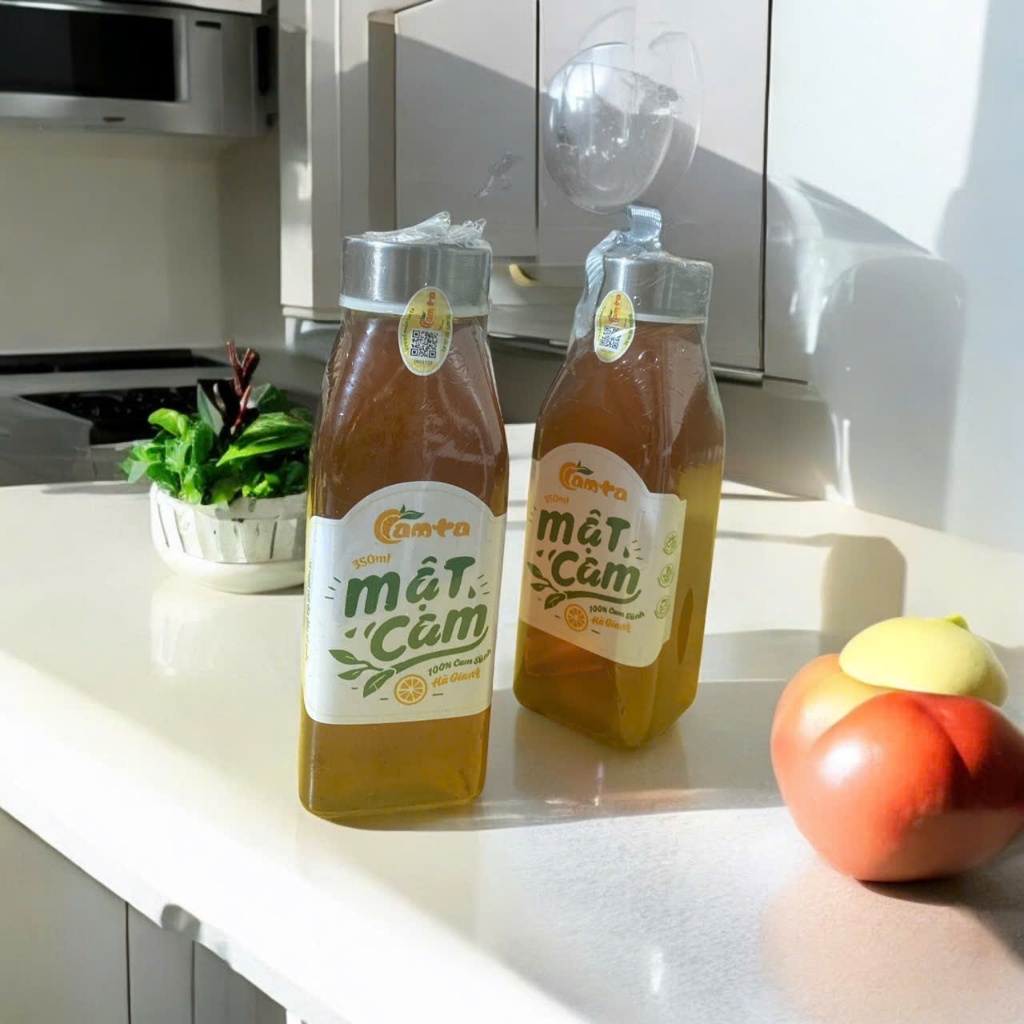 Mật Cam Hà Giang Không Chứa Chất Bảo Quản,Không  Phẩm Mầu, Không Hương Liệu, Không Đường Hóa Học