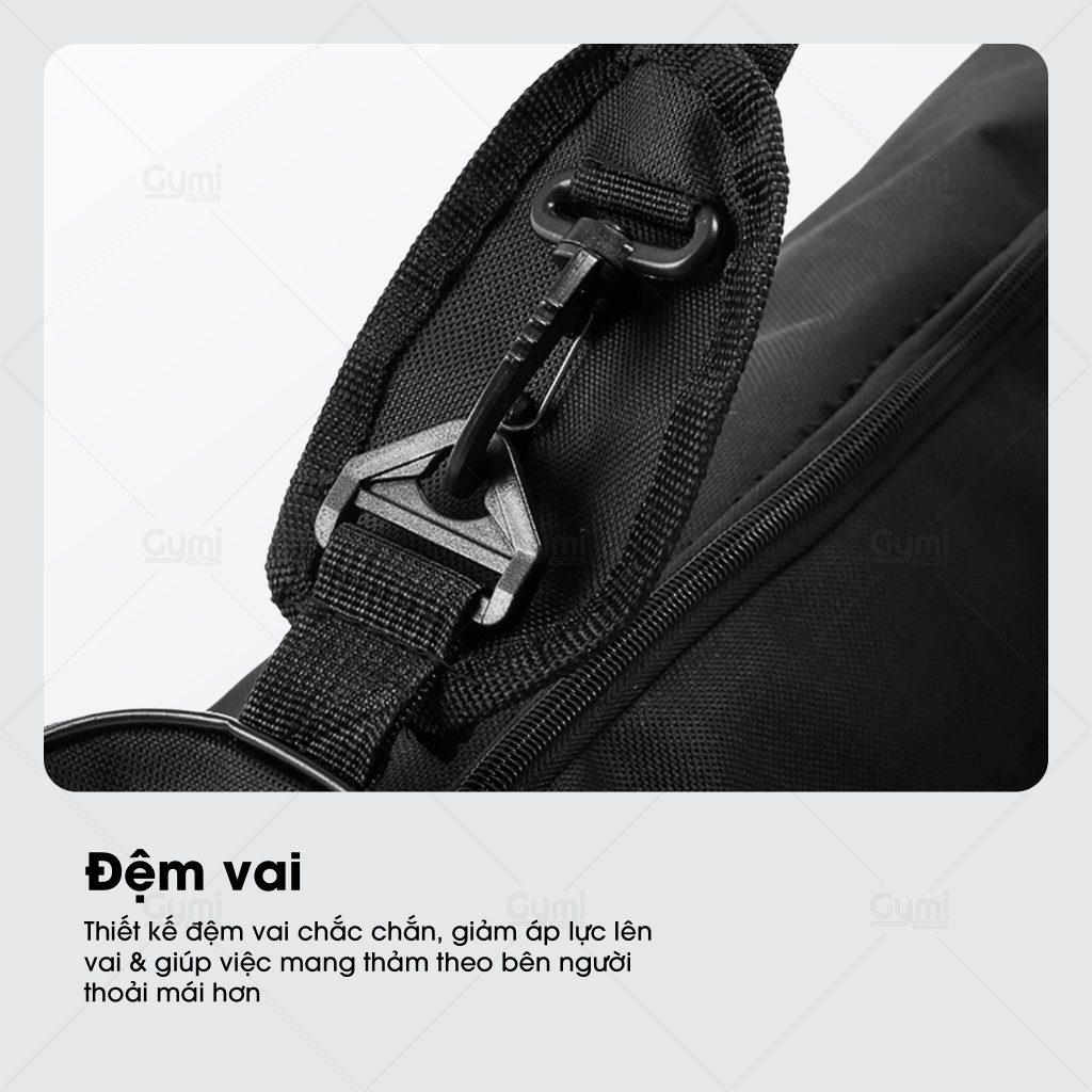 Túi Đựng Thảm Tập Yoga PU Cao Cấp - Có Khóa Kéo, Chống Nước - TuiTham