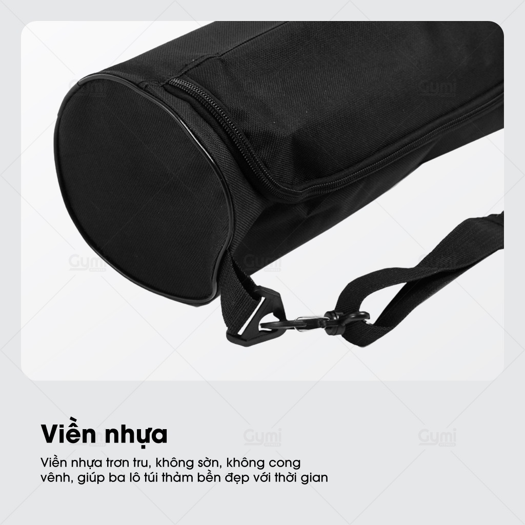 Túi Đựng Thảm Tập Yoga PU Cao Cấp - Có Khóa Kéo, Chống Nước - TuiTham