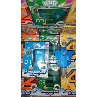 Combo chiến binh số học từ 1 tới 5. Robot biến hình mẫu 2024. Bộ lắp ráp đồ chơi robot.