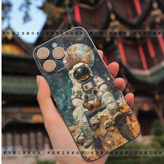 Miếng dán Skin Mặt lưng Sau full viền Phi hành gia MS07  Dành Cho 16 pro max 15 pro max 14 pro max 13 pro max