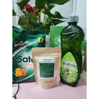 Bột vệ sinh máy rửa bát hữu cơ Satos