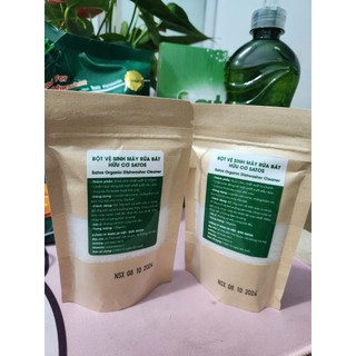 Bột vệ sinh máy rửa bát hữu cơ Satos