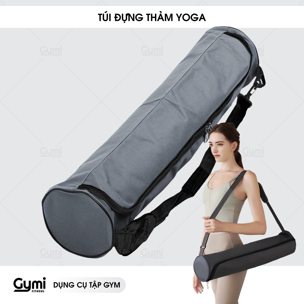 Túi Đựng Thảm Tập Yoga PU Cao Cấp - Có Khóa Kéo, Chống Nước - TuiTham