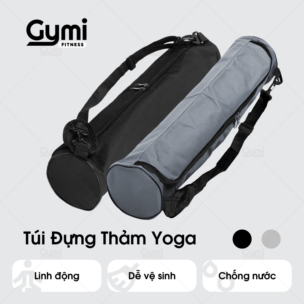 Túi Đựng Thảm Tập Yoga PU Cao Cấp - Có Khóa Kéo, Chống Nước - TuiTham