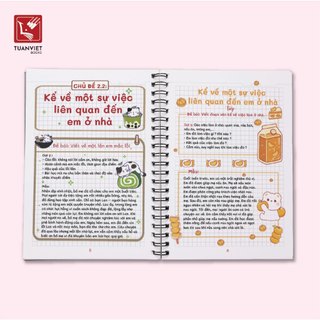 Sổ Giấy Lò Xo Take Notes Lớp 2-3 TUANVIET BOOKS cỡ A5 (Mới Nhất) - Toán, Văn, Anh