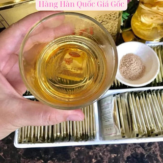 Trà Hồng Sâm Hộp Vàng Hàn Quốc - Chính Hãng - Tốt cho người bị tiểu đường, viêm gan, mỡ máu