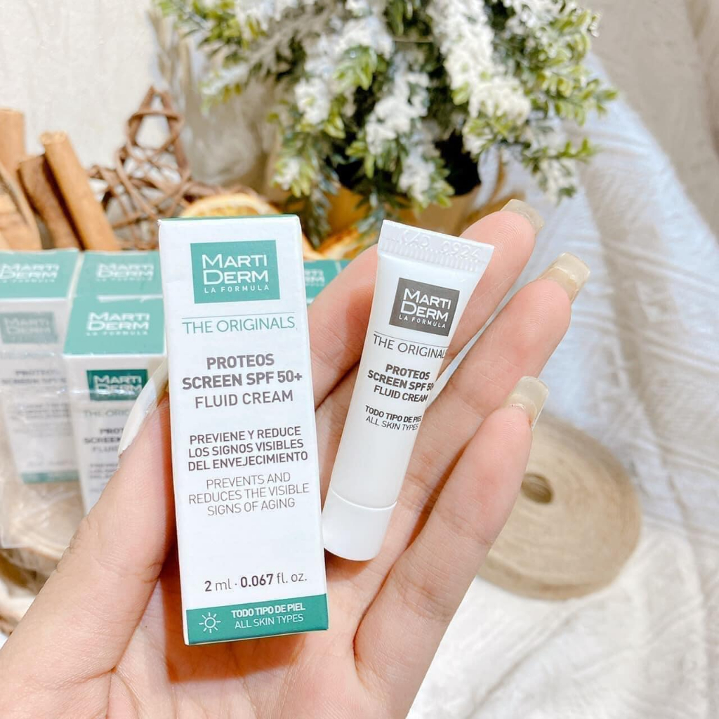 Kem Chống Nắng MARTIDERM Proteos Screen SPF 50+ phổ rộng, ngừa lão hóa