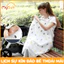 Khăn choàng che cho trẻ bé con bú ti khi ra ngoài đường che nắng MySun Cozy