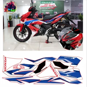 Tem rời Winner X V2 - Mẫu thể thao. Chất liệu PPF Cao Cấp : 3 Lớp, Chống Nước, Chống Phai Màu. Nhãn Dán Decal