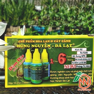Chế Phẩm Hùng Nguyễn Đà Lạt 20ml - 6 Chức Năng Dành Cho Hoa Lan Cây Kiểng