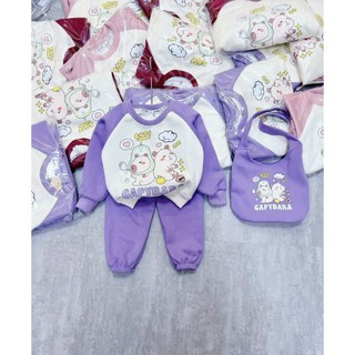 [GIÁ SỐC] BỘ NỈ BÔNG CAPPYBALA SIZE6-18KG