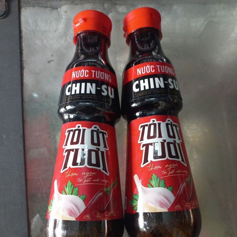 Nước tương xì dầu chinsu tỏi ớt | Shopee Việt Nam