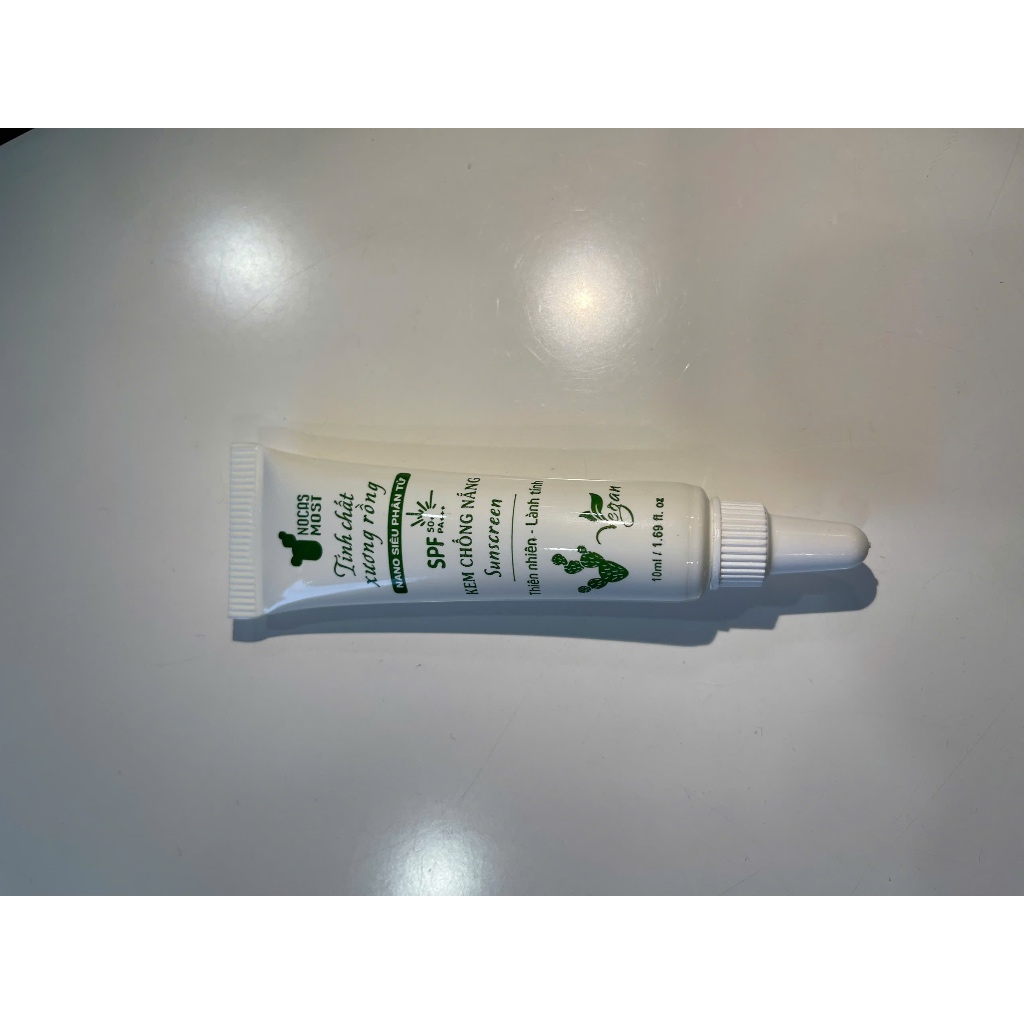 Kem chống nắng thiên nhiên Nocas Most chiết xuất từ xương rồng hữu cơ SPF 50+, PA+++ 10g