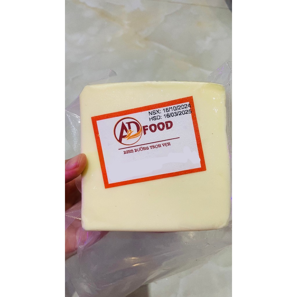 khối 500g phô mai mozzarella kéo sợi thơm ngon