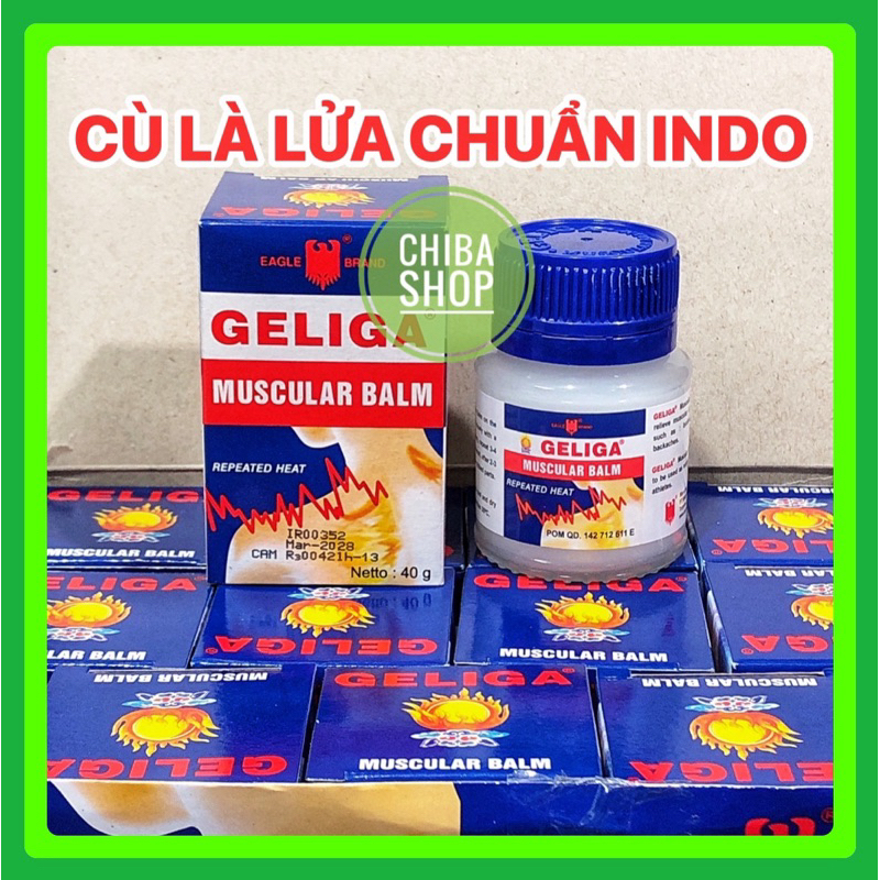1 Hủ Cù là lửa Geliga 40g Chuẩn Indo