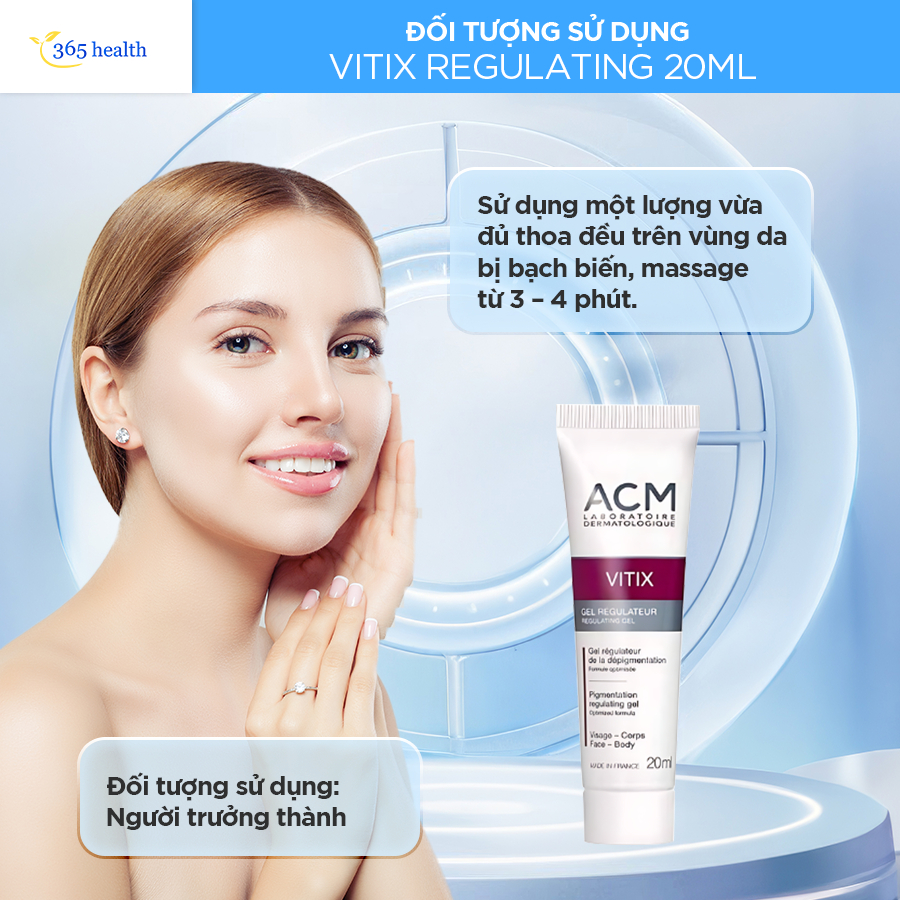 Gel Che Khuyết Điểm Da Không Đều Màu ACM Vitix Regulating 20ml