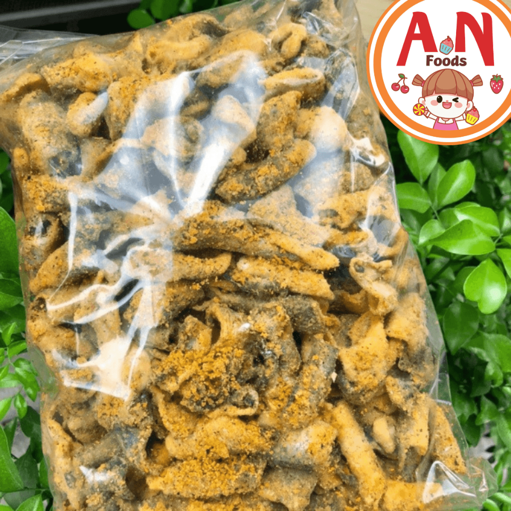 1 KG- Snack da cá trứng muối cay loại ĐẶC BIỆT giòn (có video) | Shopee ...