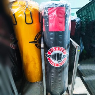 Bao cát Fighter dây xích nhồi sẵn ruột, 1.2 mét - 0.8 mét