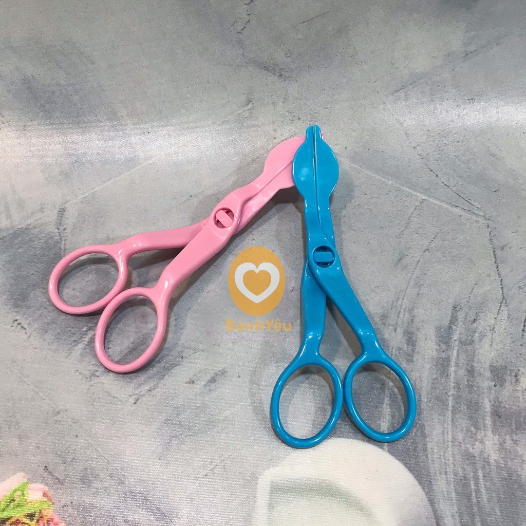 Kéo nhựa gắp bông trang trí bánh kem cute - DC88