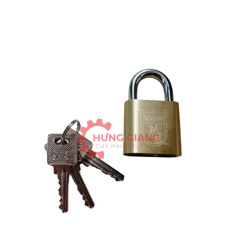 Khoá treo đồng bấm Việt Tiệp cầu 6-0138MB Chính Hãng